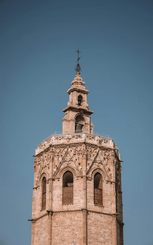 a large stone tower with a clock on it