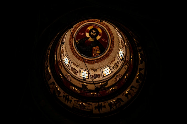 an image of a dome in the middle of a building