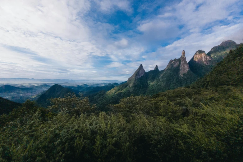 an image of mountains with trees in the foreground