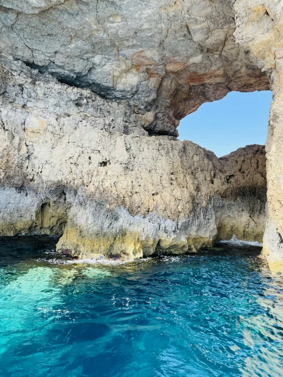 a cave that looks like an ocean cave