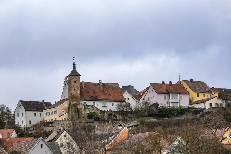 an image of the roofs of houses from across the valley