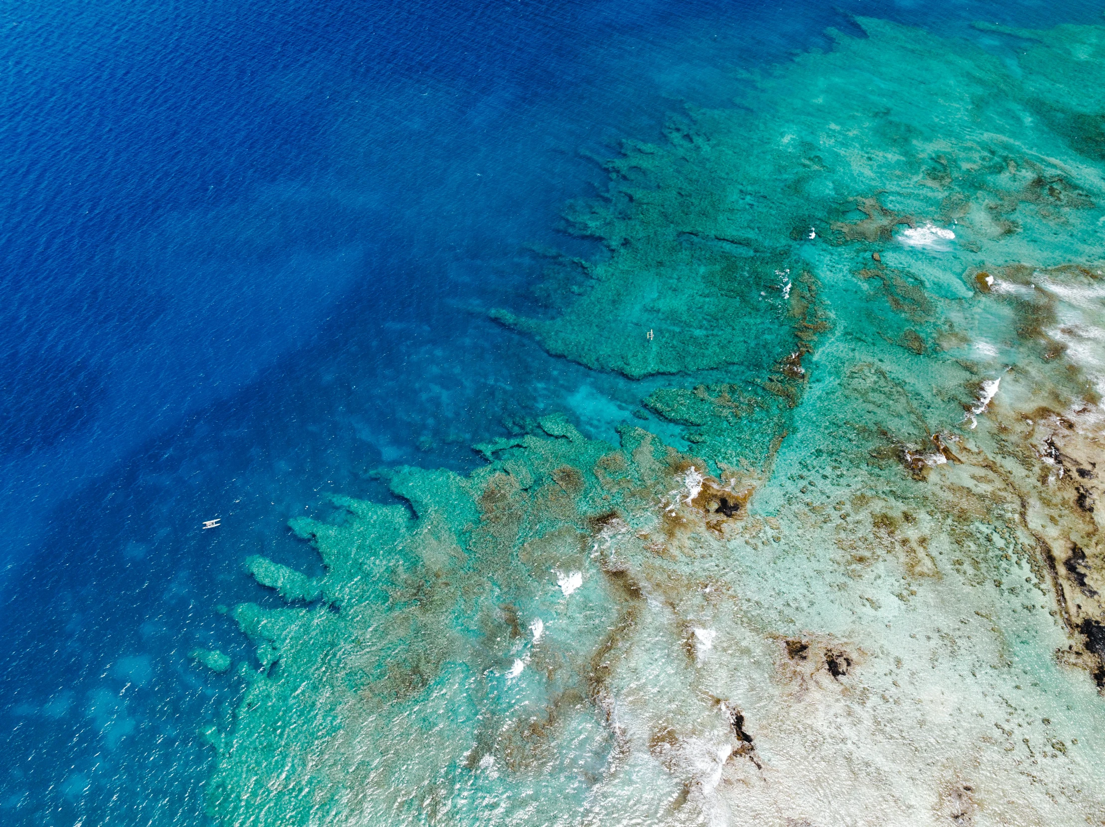 the sea and sand are under water