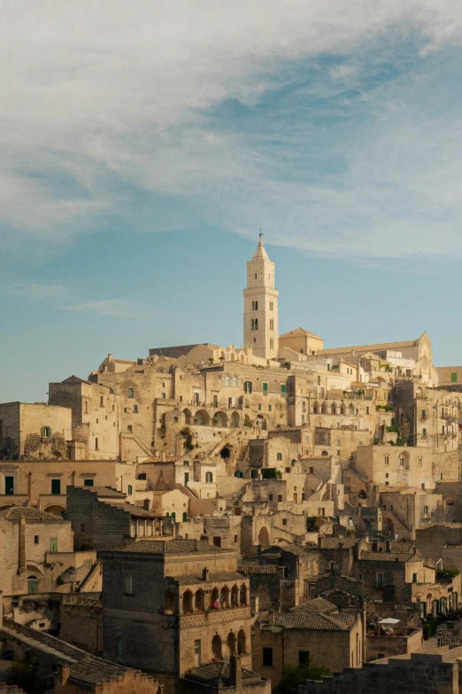 a city with lots of buildings and a clock tower