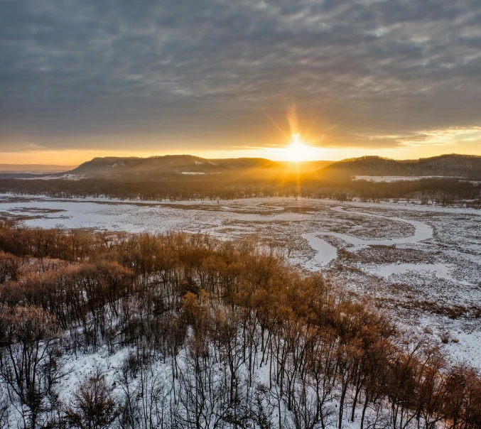 a po of a snowy landscape of mountains