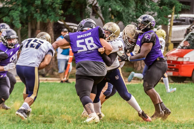 an action s taken by an opposing team during a football game