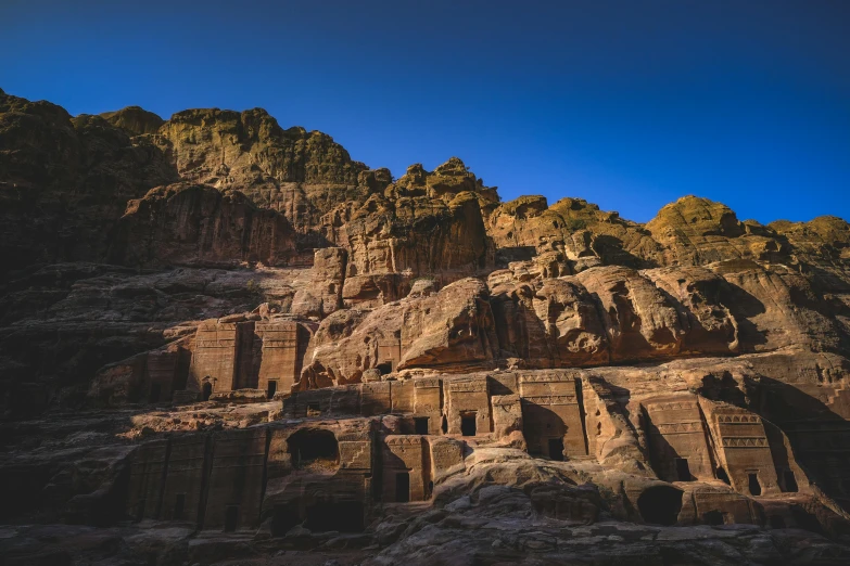 an image of rocky mountain side on a sunny day