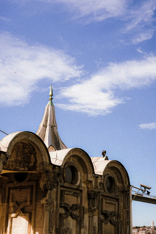 an old style church in the daytime time