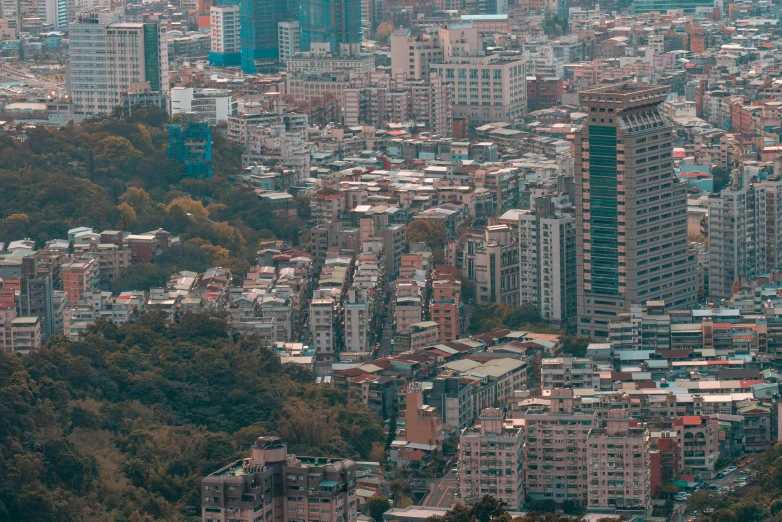 cityscape with building and buildings in distance