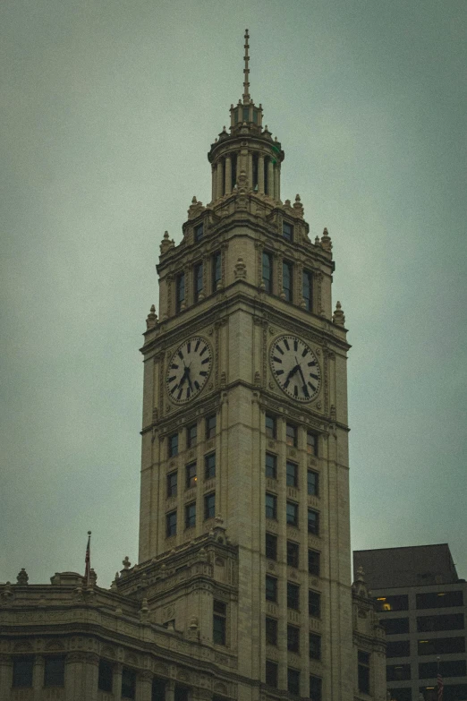 a very large building with a clock at the top