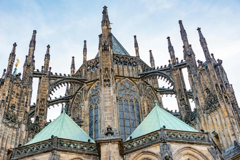 an image of a church architecture that looks very old