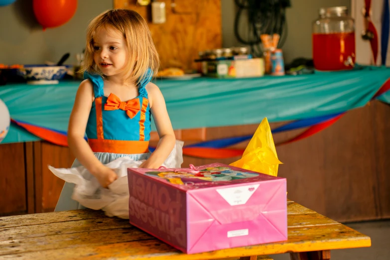 a  posing with an origami - style object