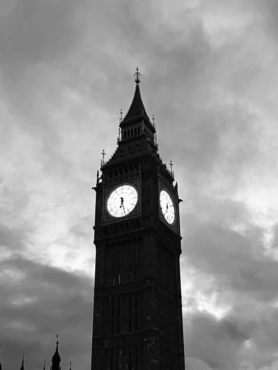 a view of the big ben clock tower