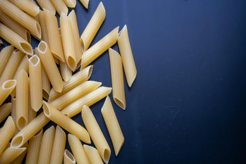 the raw pasta has been shredded into small pieces