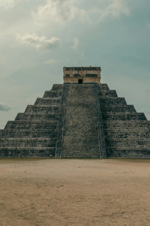 the large pyramid has a very high height on it