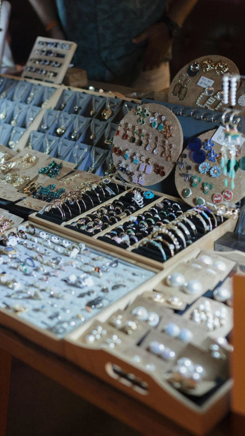 an assortment of necklaces and other types of jewelry