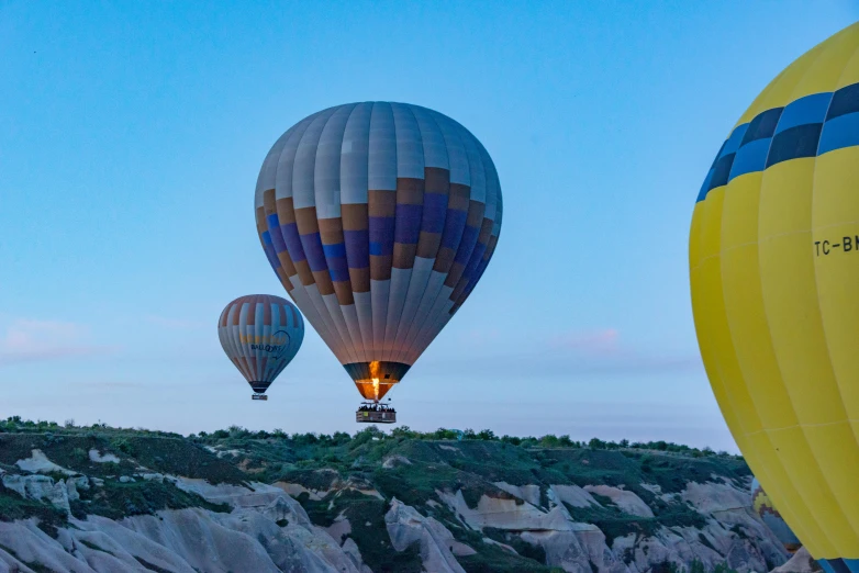 balloons that look like they are in the air