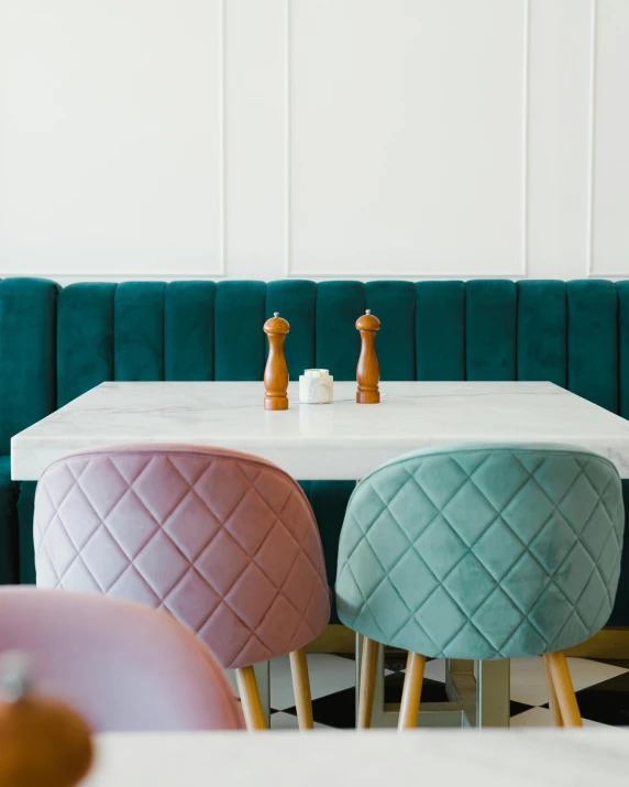 a table with some chess pieces on top of it