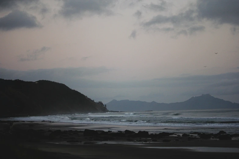 a person with a surf board standing on the beach