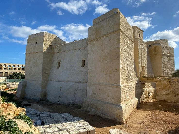 an image of a castle in the middle of the desert