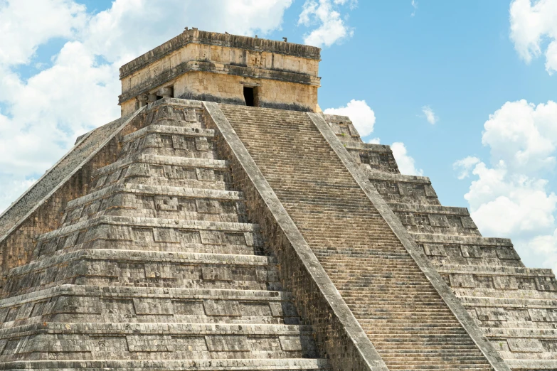 the ancient building that is made of concrete