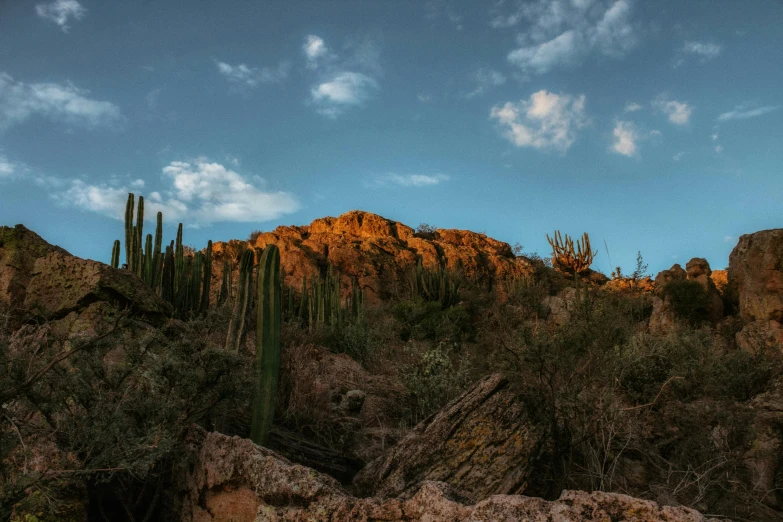 the sun goes down on the sagua mountains