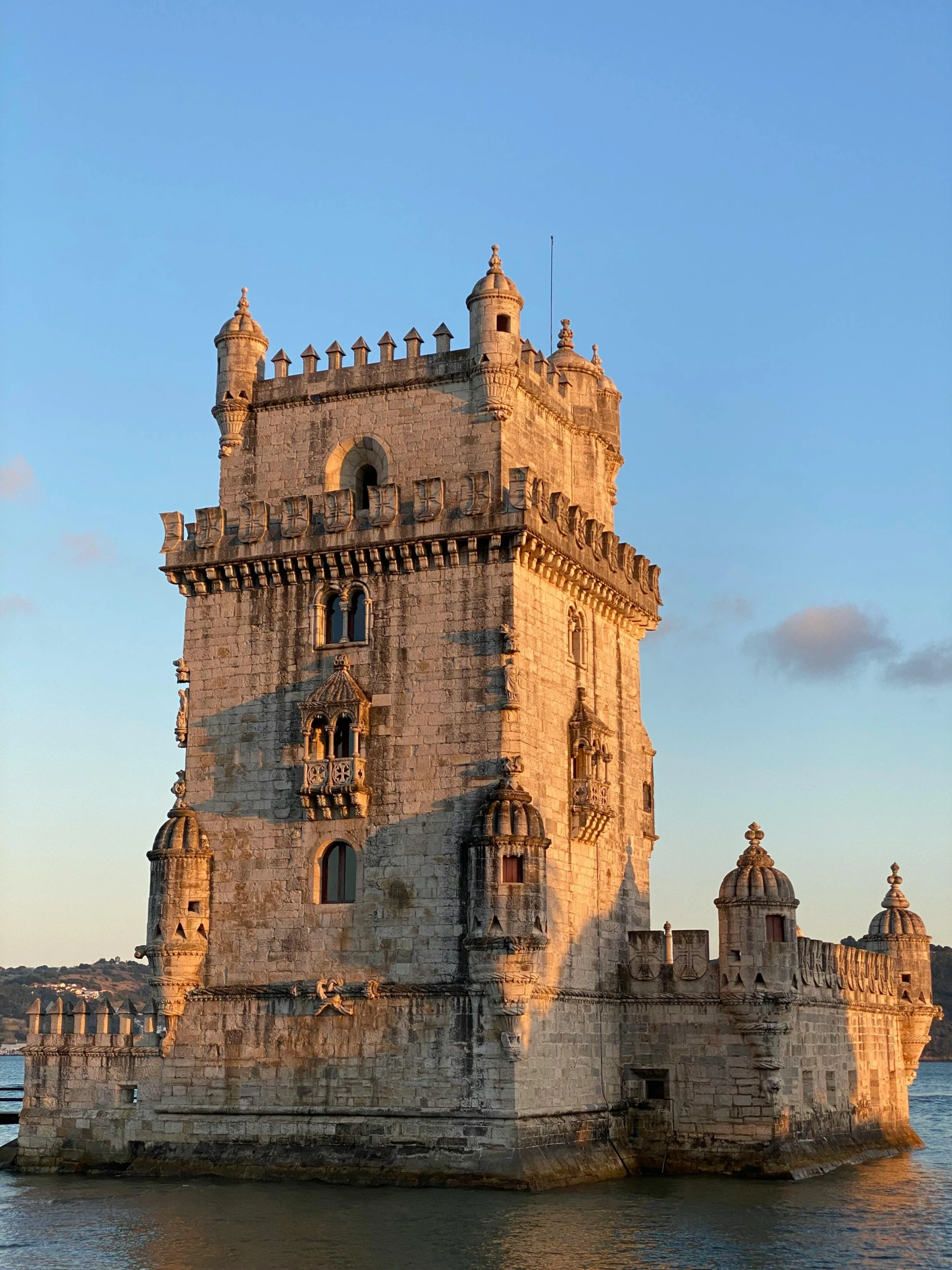 the medieval stone building is built to look like a castle