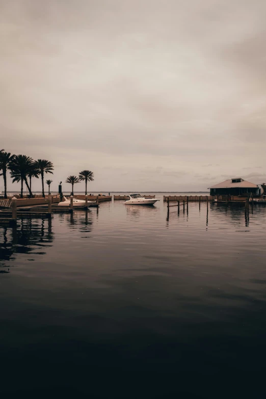 a couple of boats that are in the water