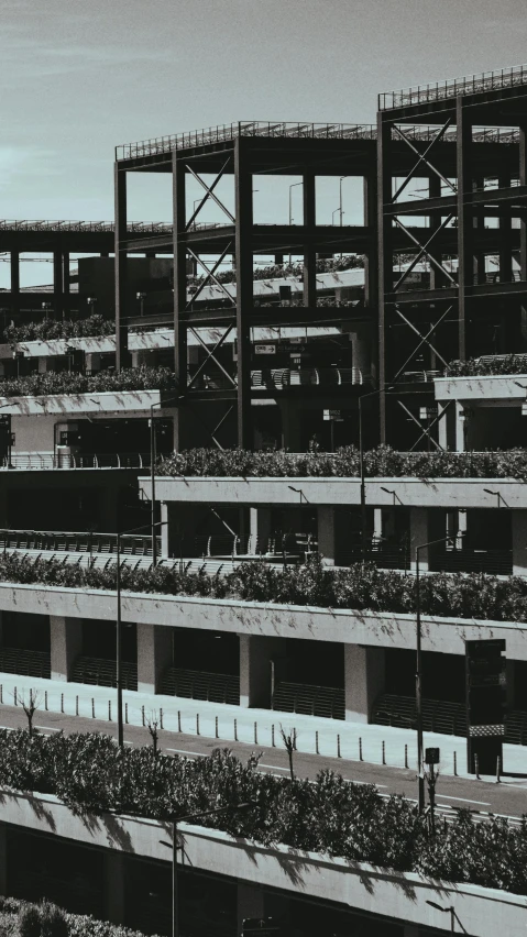 a building with a bunch of balconies on it