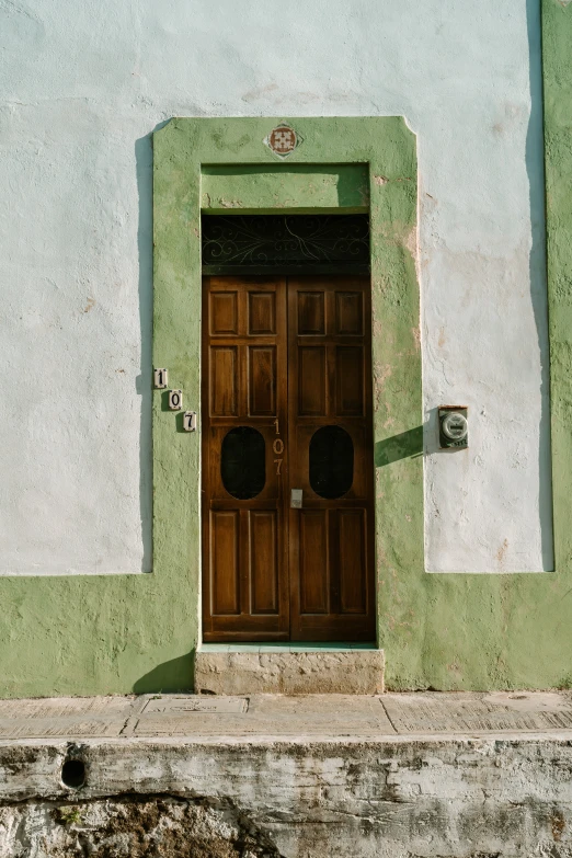 a window that is open next to a door