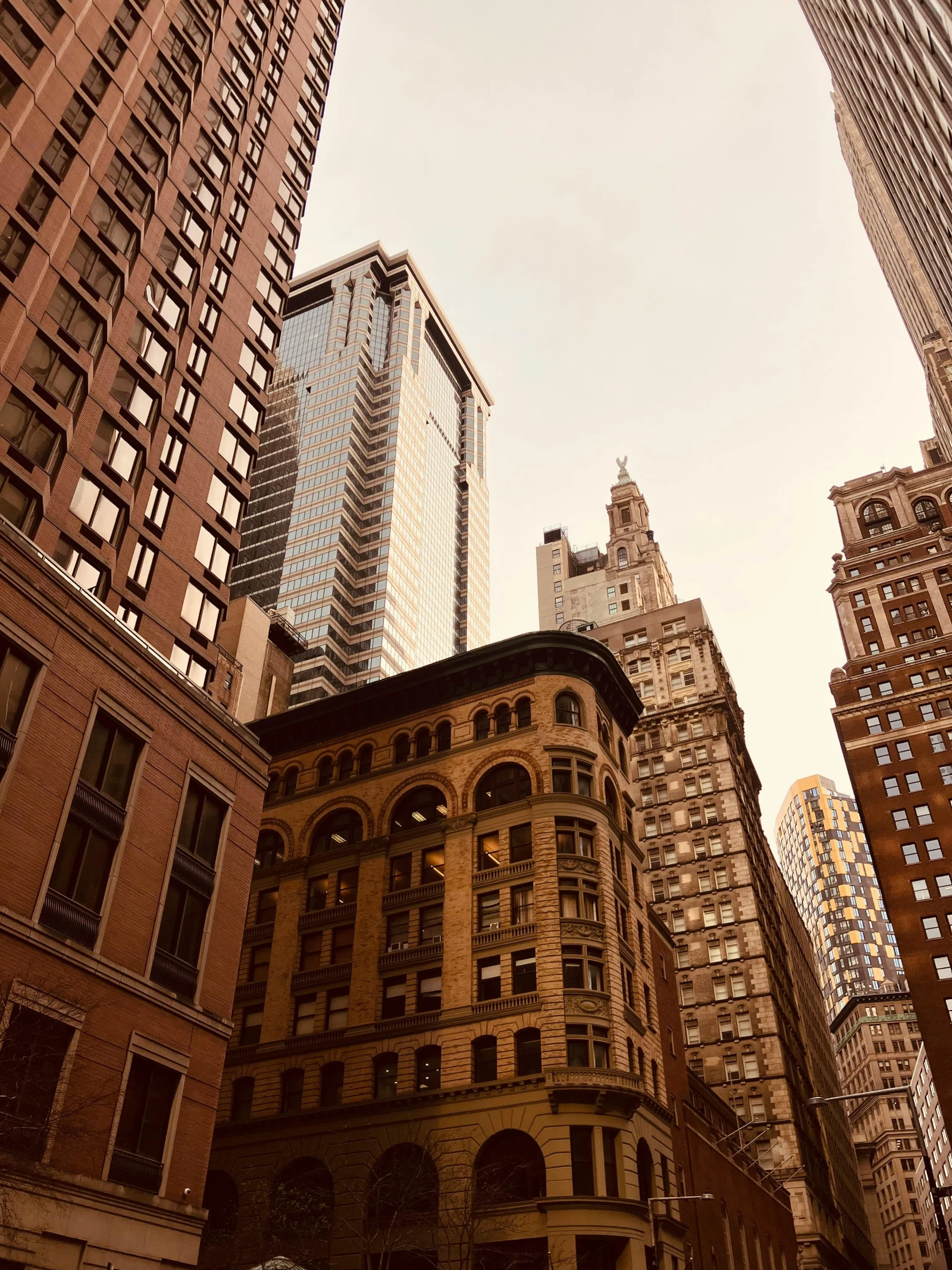 a large number of buildings line the streets