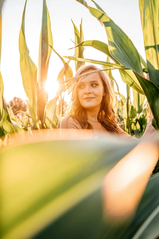 a woman looking at soing out of the frame