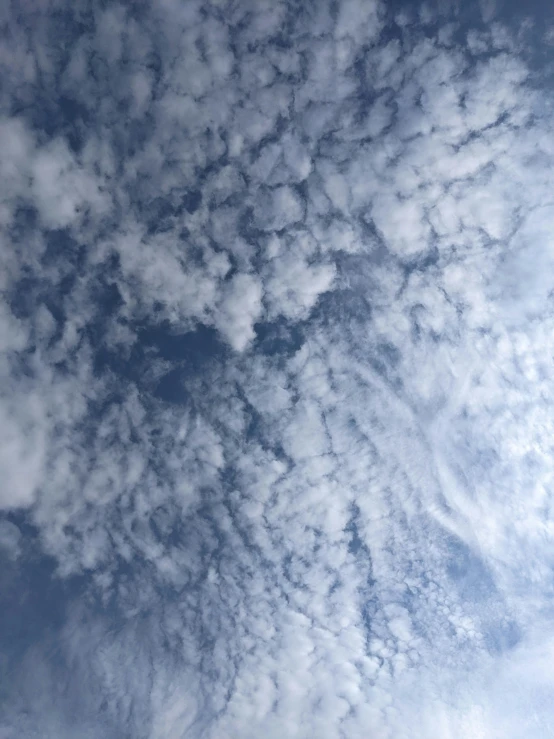 looking up at some pretty clouds in the sky