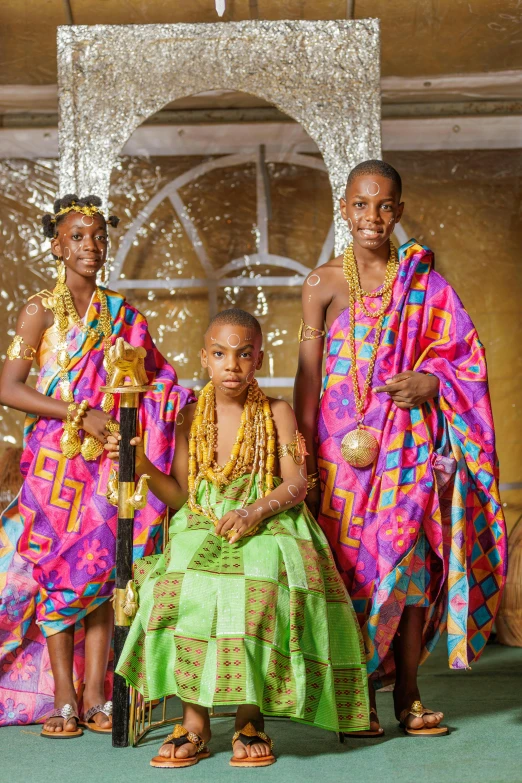 a group of women dressed in african clothes