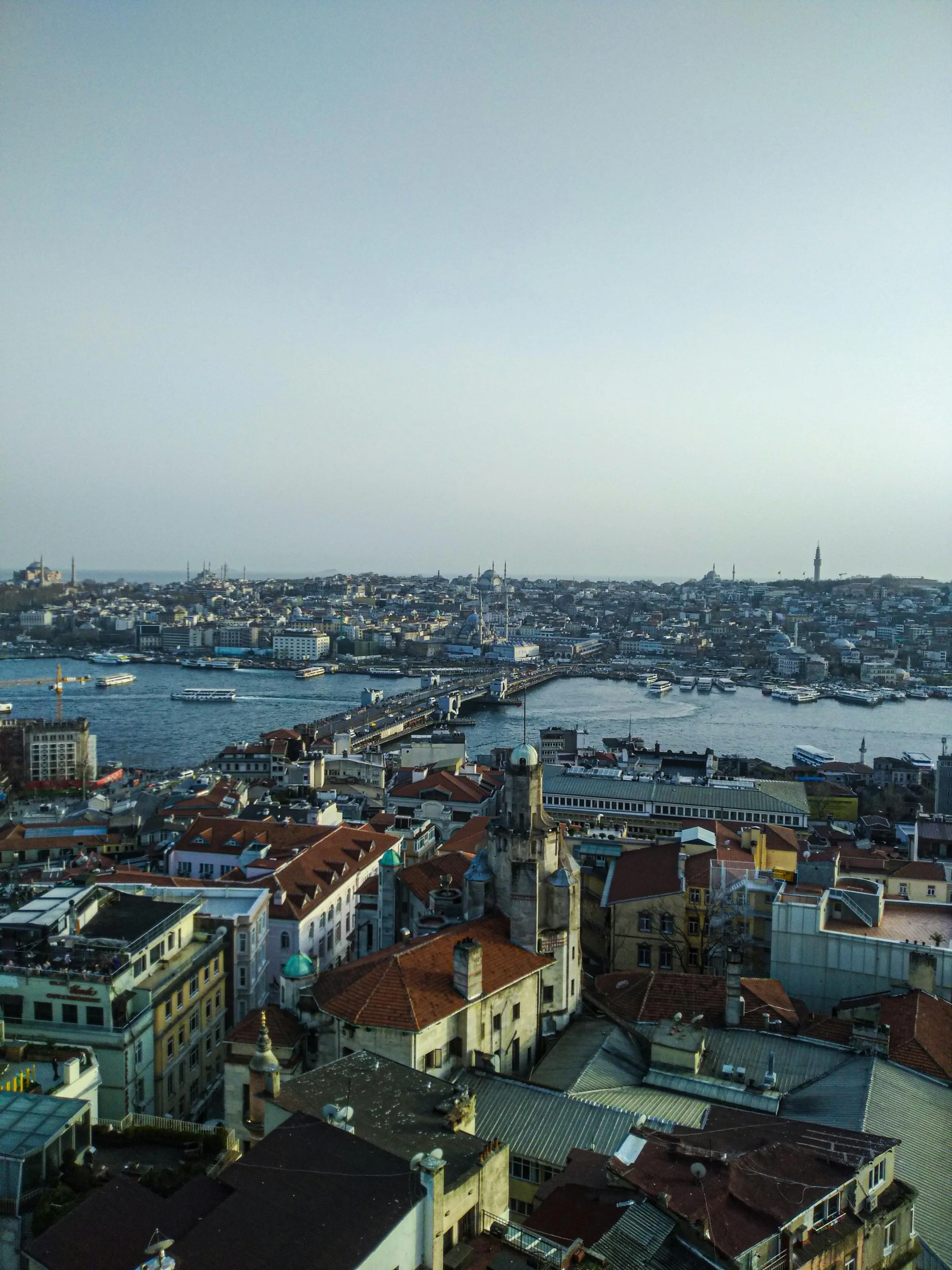 aerial s of a large city with water in the distance