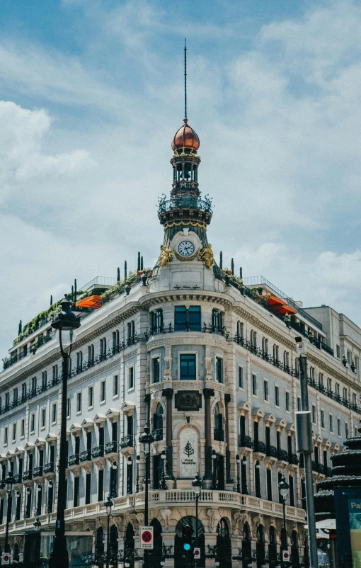 the building has multiple windows and is very tall