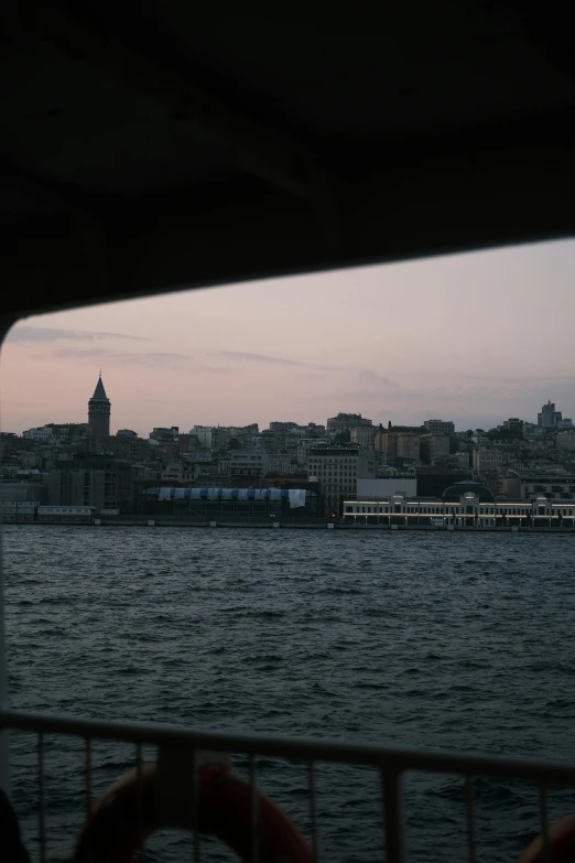 a view of the city skyline from across a river