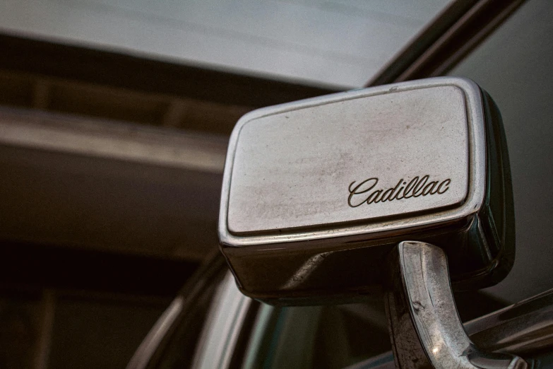 the cadillac emblem is still visible for us to see