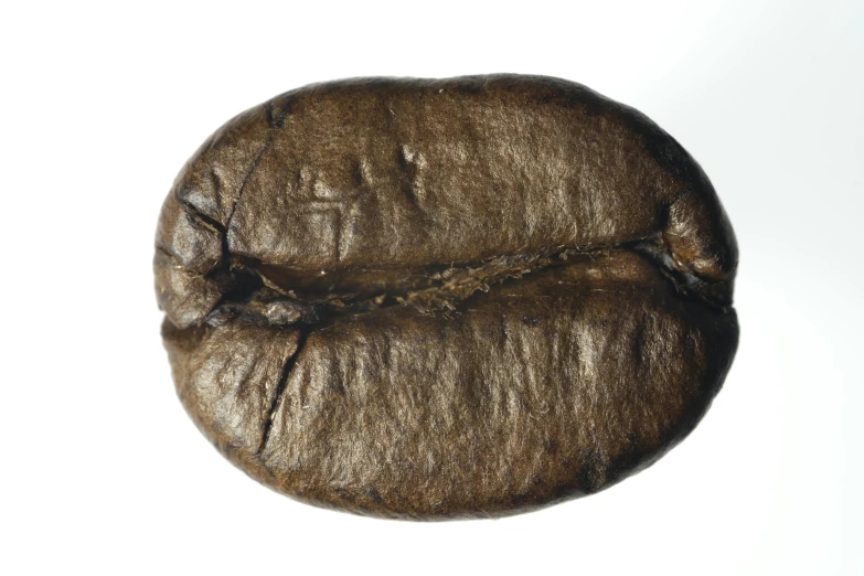 a close up of a beany coffee roast