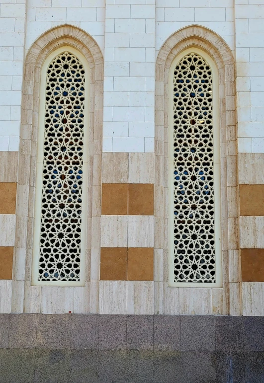 the interior of an intricately decorated building