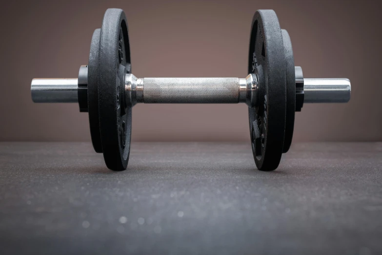 a barbell weights with a grungy look