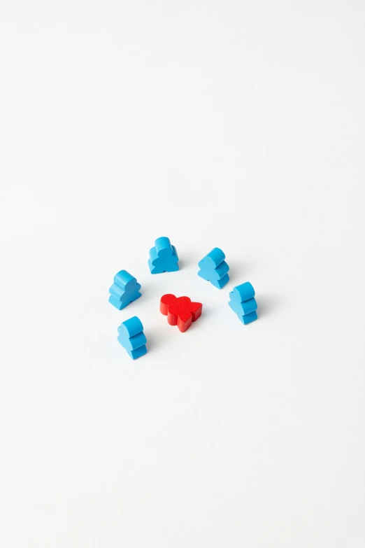 a group of lego pieces sitting next to each other