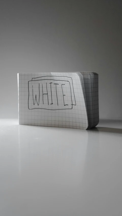a piece of paper that has the word write on it