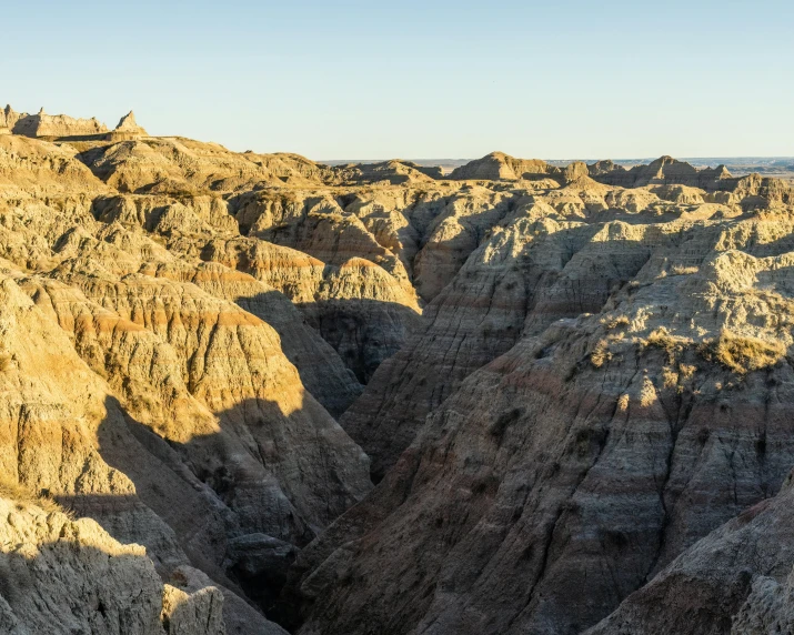 a view of the rocky terrain that is very large