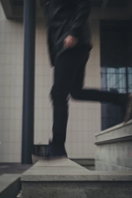 a man on a skate board doing some tricks