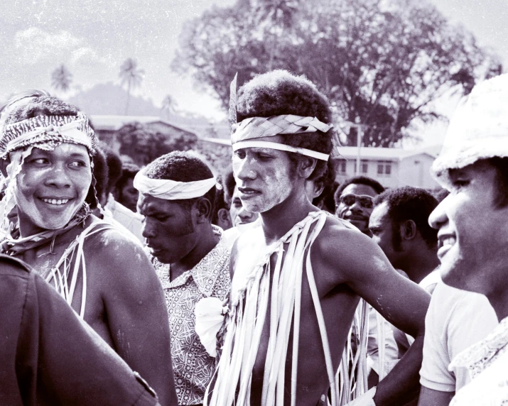 an old po of a person in native american headdress