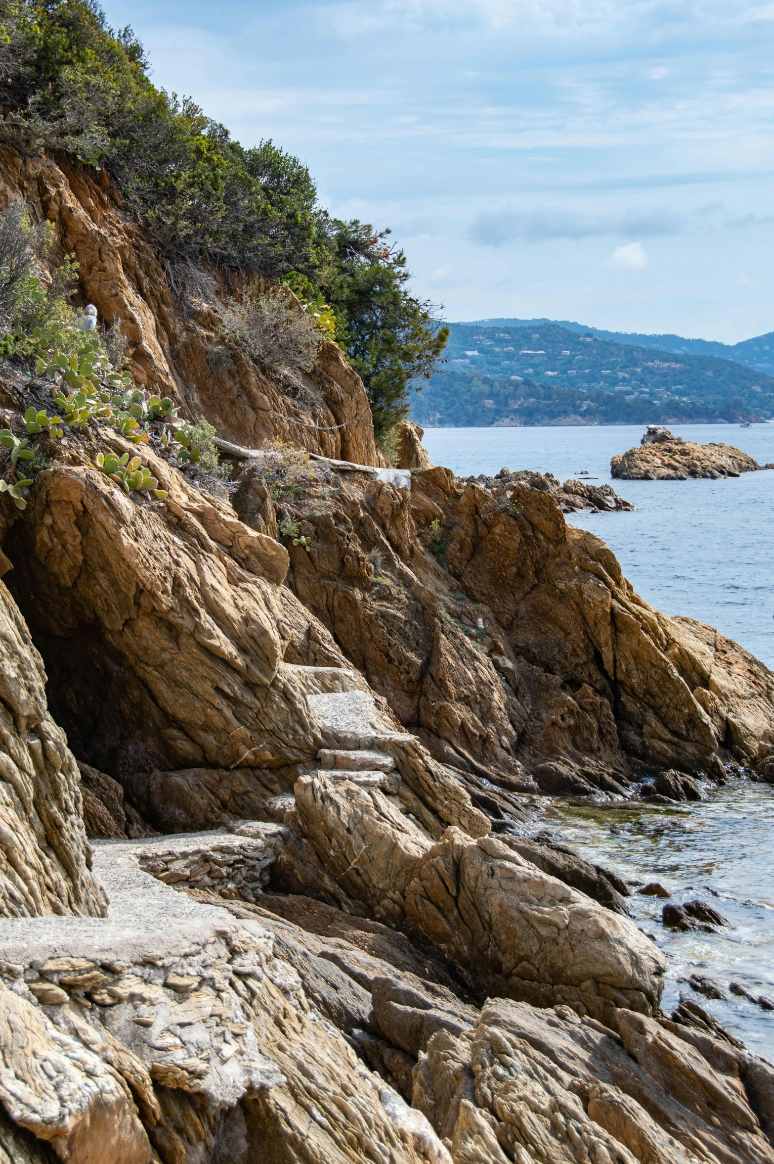 an image of the shoreline by the ocean