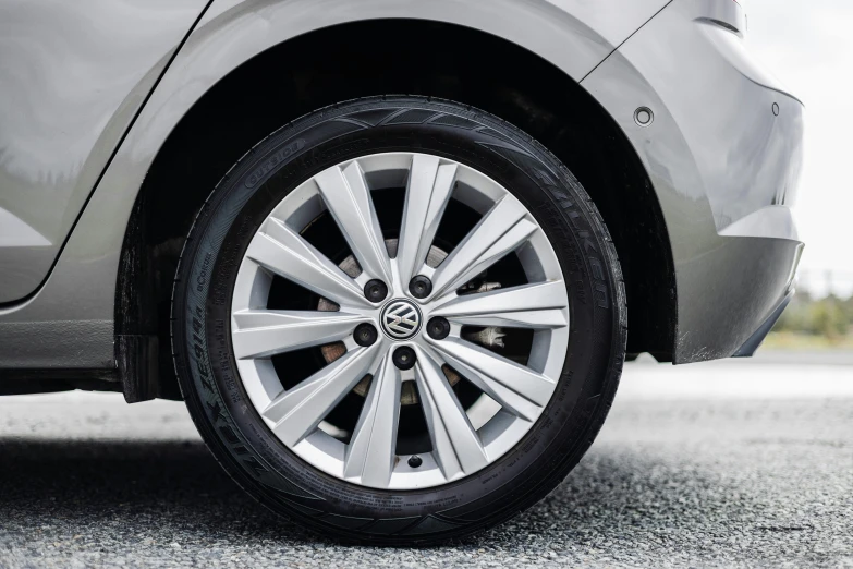 close up of spokes on a vehicle tire