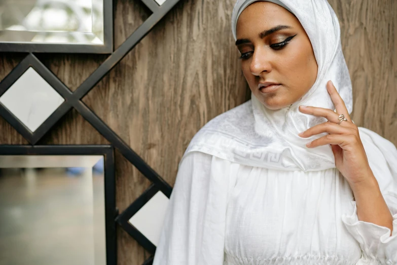 an image of a woman with a hijab on