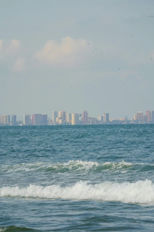 there is a person riding a wave in the ocean