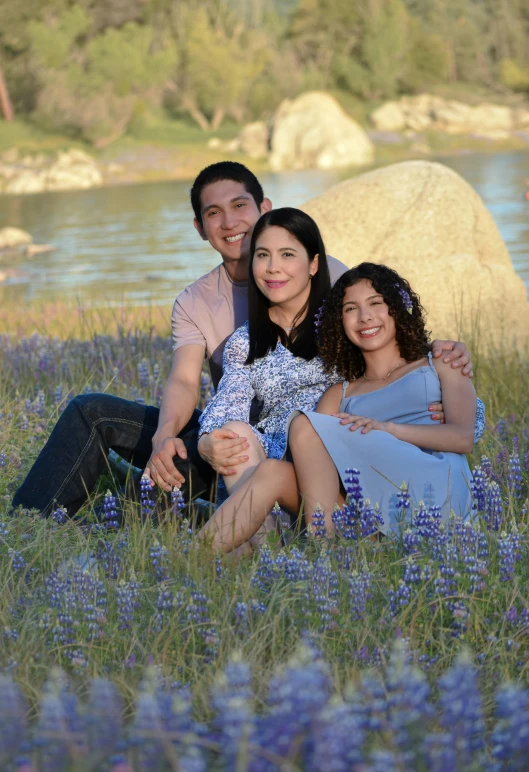 an image of a family posing for the camera